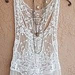 Dantel İşlemeli Yelek Modelleri 4