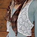 Dantel İşlemeli Yelek Modelleri 54