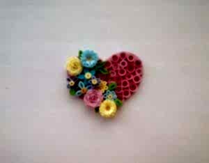 Quilling Kalp Magnet Nasıl Yapılır?