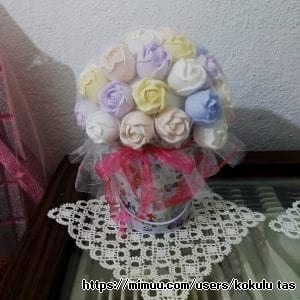 Kokulu Taş Gül Demetim