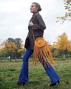 Penye İpten Makaron Çanta Yapımı