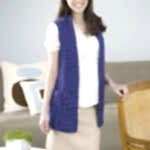 Tığ İşi Yelek Örneği 1