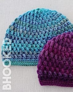 Batik İple Fıstıklı Örgü Şapka Yapılışı