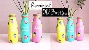 Şişe Boyama Nasıl Yapılır?