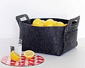 Keçeden Kolay Sepet Yapılışı