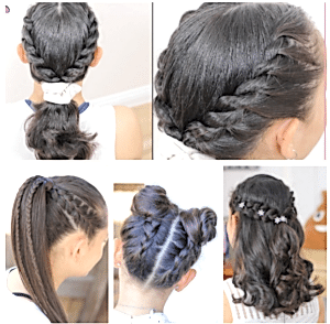 Çocuk Okul Saç Modelleri ve Yapılışları