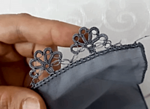 Tek Renk Tığ Oyası Yapılışı