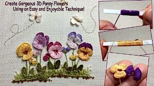 3D Menekşe Nasıl Yapılır?