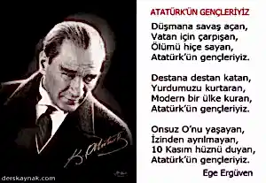 10 Kasım Atatürk Şiirleri
