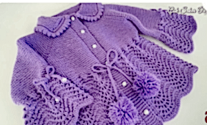 Kız Bebek Örgü Hırka Yapılışı