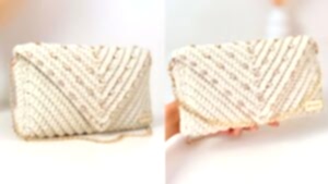 Taşlı Makrome Çanta Nasıl Örülür?