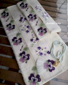 İğne Oyası Orkide Çiçek Motifi Yapılışı