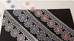 Motifli İğne Oyası Havlu Kenarı Örneği Yapılışı