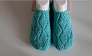 Tığla Örgü Patik Modelleri Yapılışı