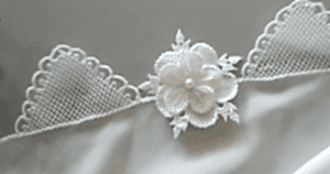 İğne Oyası Japon Gülü Havlu Kenarı Yapılışı