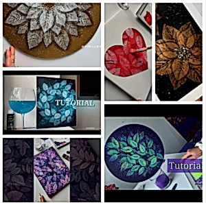 Yaprak Boyama Tablo Nasıl Yapılır?