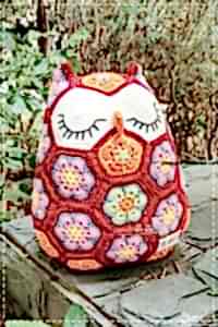 Motifli Baykuş Yastık Yapılışı