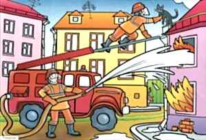 Yangın Haftası Boyama Sayfaları