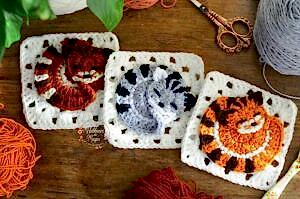 Yavru Kediler Motif Yapılışı