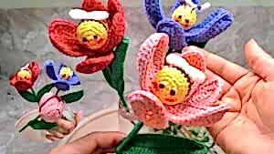 Amigurumi Sürpriz Lale Yapılışı
