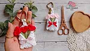 Kolay Örgü Anahtarlık Yapılışı