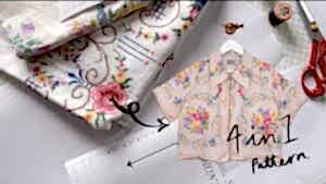 Eski Masa Örtüsünden Yelek Nasıl Dikilir?