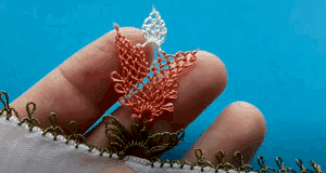 İğne Oyası Lale Yapımı