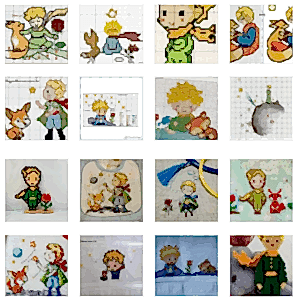 Küçük Prens Kanaviçe Etamin Şablonları