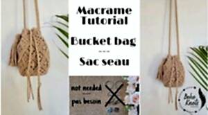 Örgü Makrome Çanta