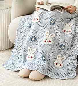 Tavşan Patchwork Battaniye Yapılışı