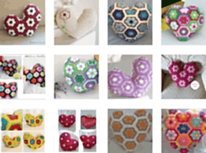 Afrika Menekşesi Kalp Yastık Yapılışı