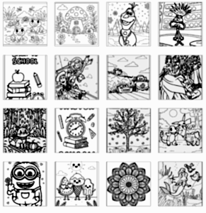 5-6 Yaş Boyama Sayfaları