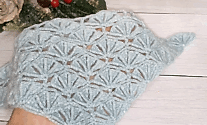 Alize İple Deniz Kabuğu Şal Yapılışı