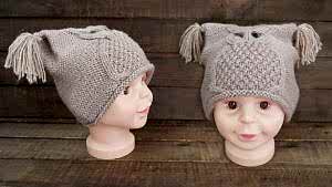 Örgü Baykuş Şapka