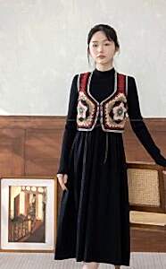 Tığ İşi Motifli Örgü Yelek Yapılışı 1